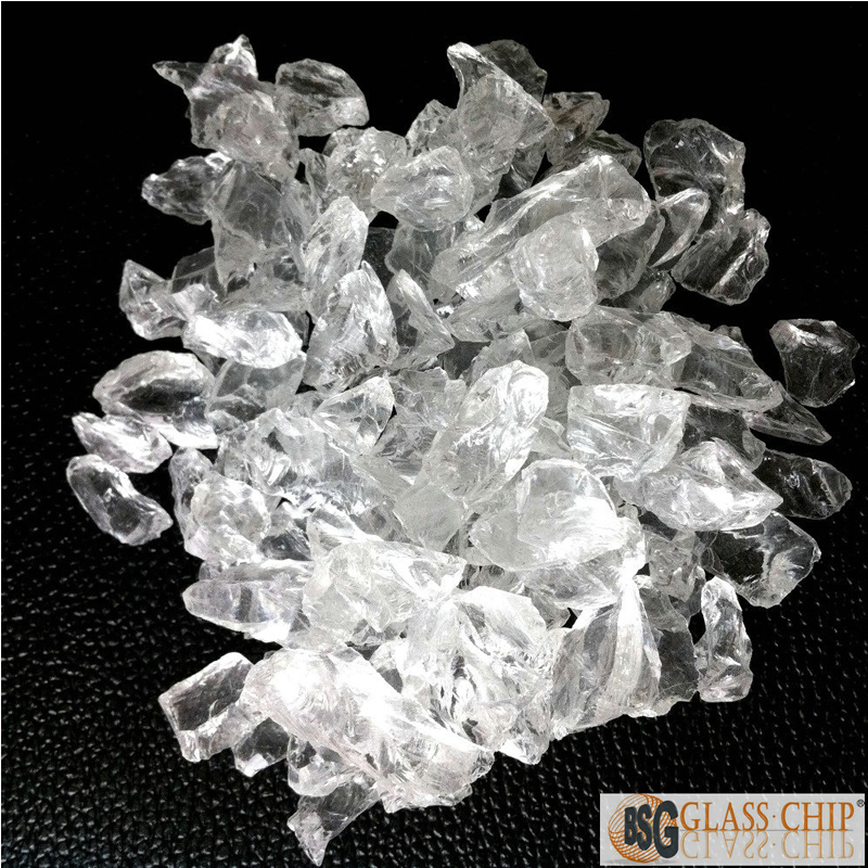 Hot Sale Clear Crushed Glass for Crafts and Engineered Stone - China  Crushed Glass, Glass Chips