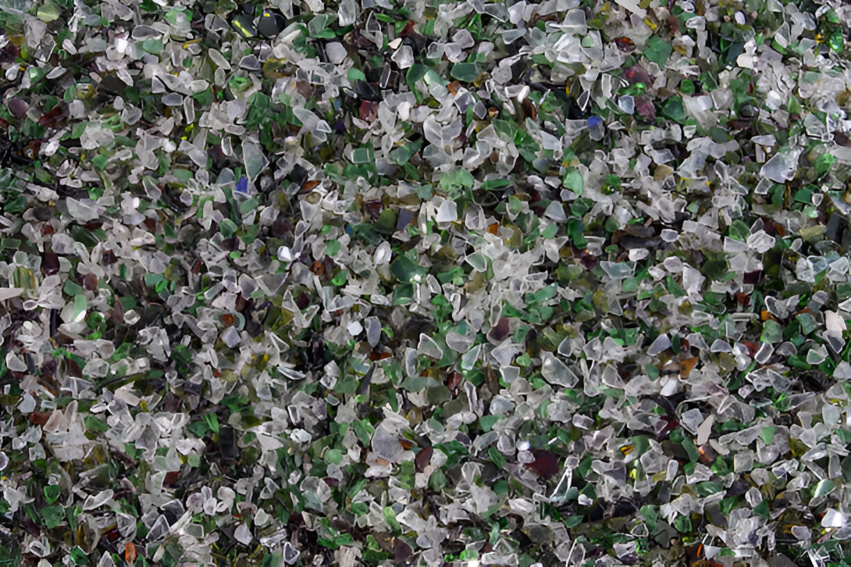 The Art of Recycling How Waste Crushed Glass Chips