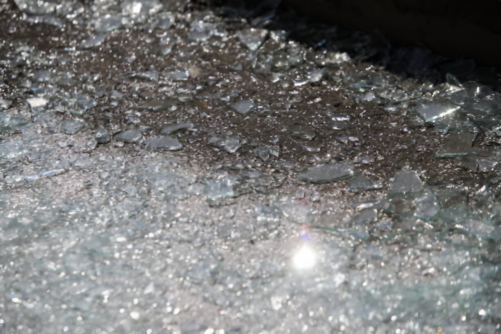 Crushed Clear Glass in Home