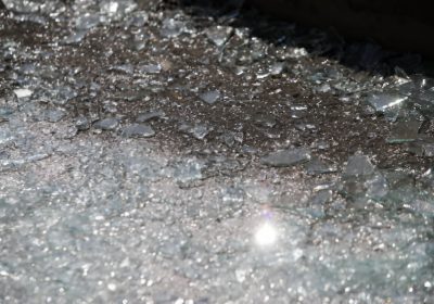 Crushed Clear Glass in Home