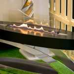 Fire Glass in Modern Architecture