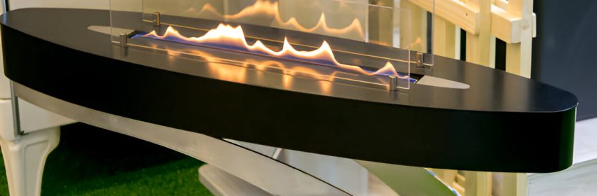 Fire Glass in Modern Architecture