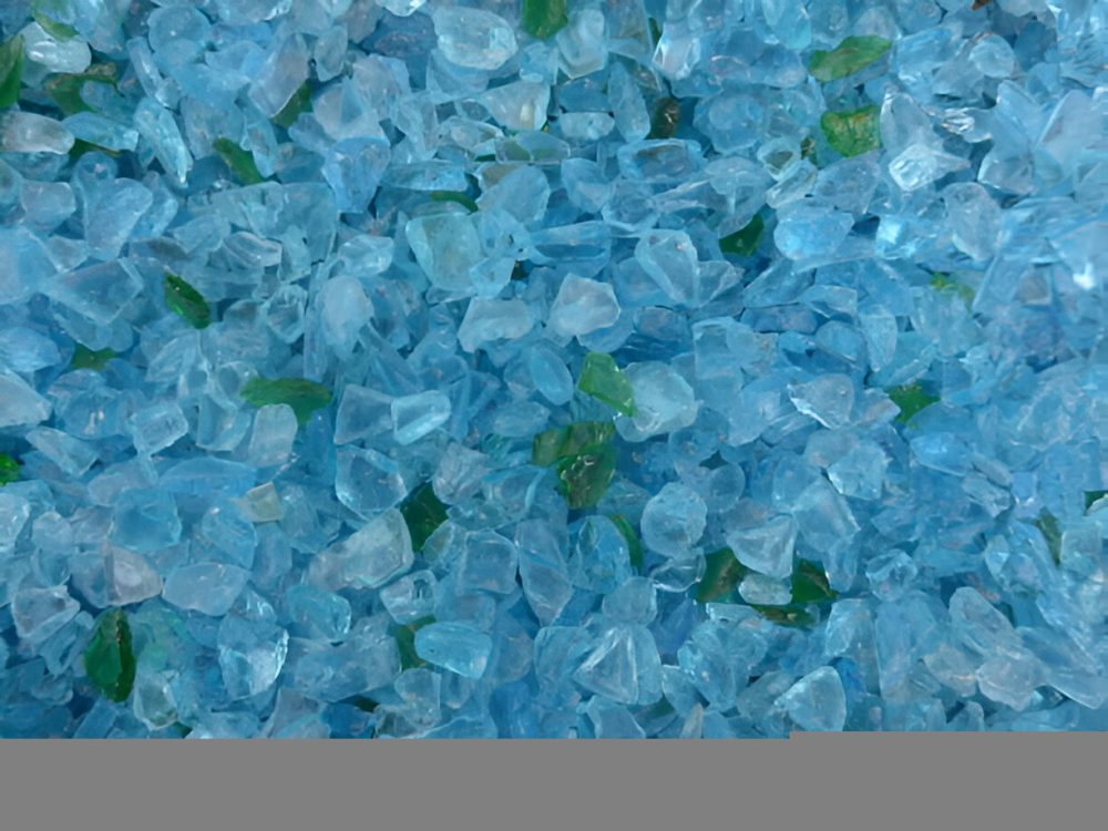 Use Crushed Glass Chips in Interior Design