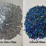 Mirror Glass Chips vs Colored Glass Chips