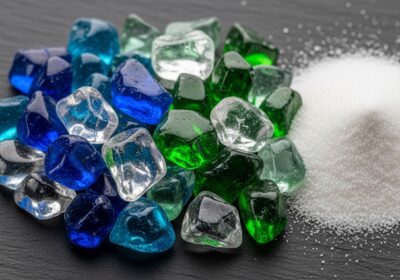 glass chips vs glass powder