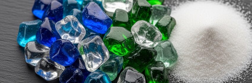 glass chips vs glass powder