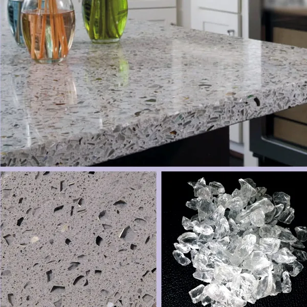 2 Application Crushed Mirror Glass