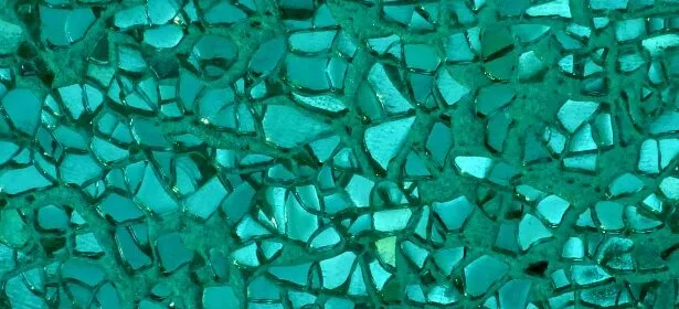 recycled glass beads