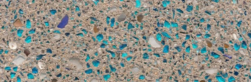 waste glass for concrete