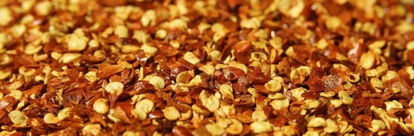 crushed copper glass chips
