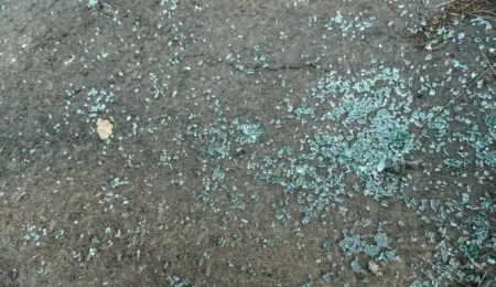 crushed mirror glass to traditional aggregates