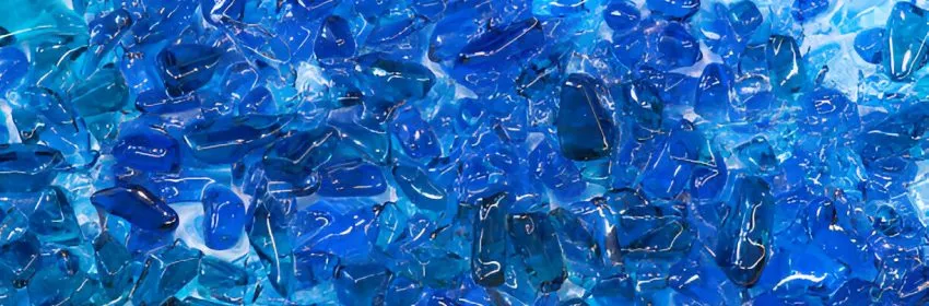 recycled glass surfaces