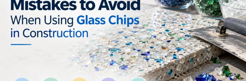 Glass Chips in Construction